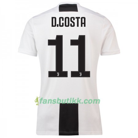 Fotballdrakt Juventus D.Costa 11 Hjemmetrøye 2018-2019 Kortermet